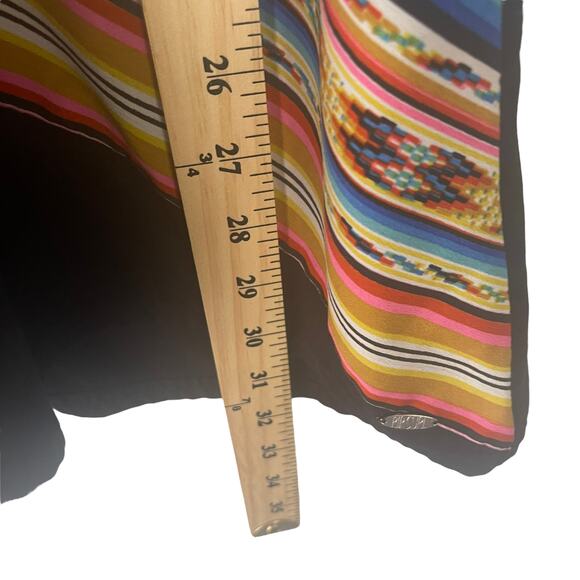 RIP CURL Size XS Aztec Racerback Black Top Festival Boho Summer Western - Picture 5 of 6